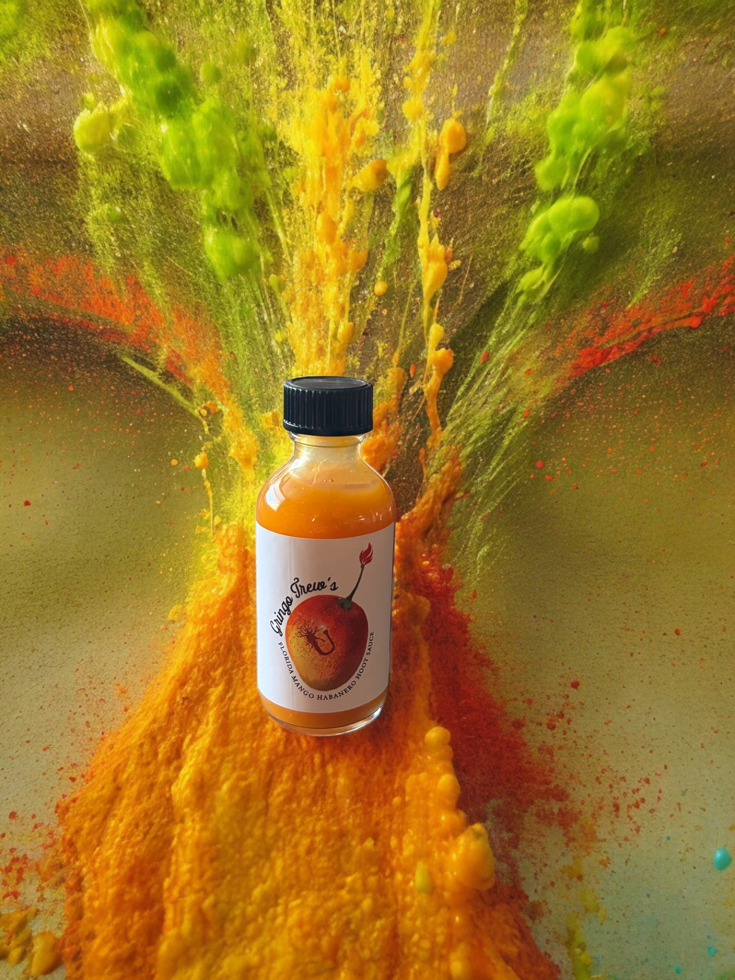 Gringo Trew’s  Mango Habanero Hoot Sauce